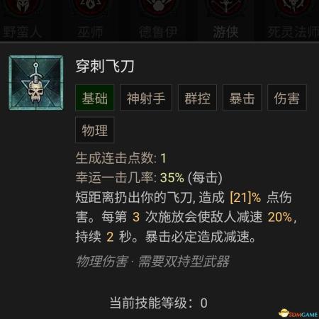 暗黑破坏神4第一赛季游侠开荒热门流派攻略(暗黑破坏神4游侠技能加点攻略)插图11