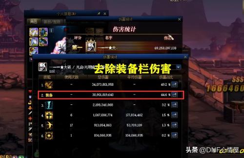 DNF这才是真正的幻神(DNF第一死灵攻速出血手搓流打桩516亿)插图7