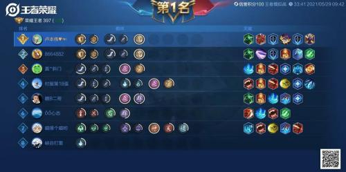 王者荣耀雨天阵容搭配推荐(王者模拟战最强阵容)插图1