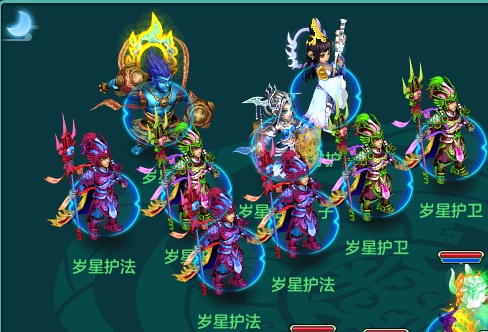 神武4天策阵容搭配推荐(神武4天策岁星挑战)