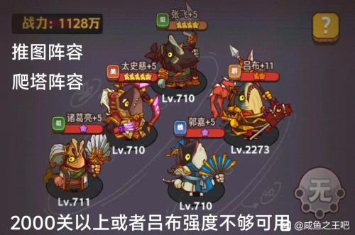 闲鱼之王前期阵容推荐搭配(咸鱼之王新手开局阵容推荐)插图