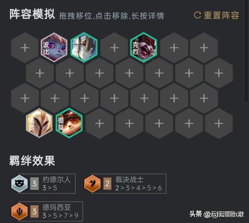 手游金铲铲推荐阵容搭配(金铲铲上分阵容推荐)