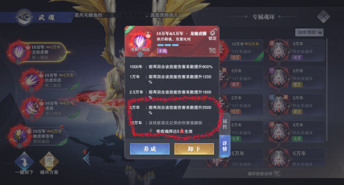斗罗大陆魂环推荐搭配阵容(斗罗大陆魂师对决：幽冥白虎魂环搭配和加点)插图3