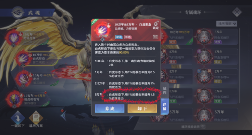 斗罗大陆魂环推荐搭配阵容(斗罗大陆魂师对决：幽冥白虎魂环搭配和加点)插图4