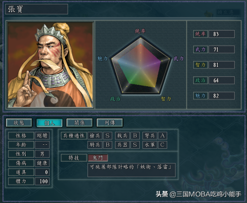 三国志11什么武将技能厉害(三国志11哪些武将计略和战法都厉害)插图1