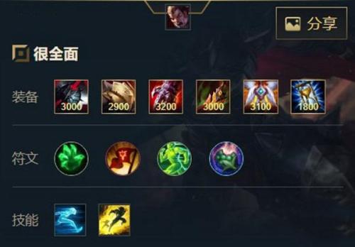 lol诺克萨斯之手最新出装(诺克萨斯之手怎么出装)