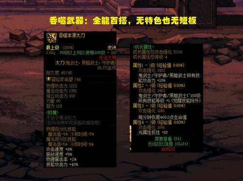 DNF仙界版本后狂龙武器改版成大赢家(DNF5把新旧武器对比)插图