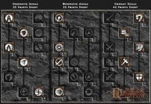 暗黑 2.4 盾击流技能(暗黑2.4刺客陷阱配装)插图1