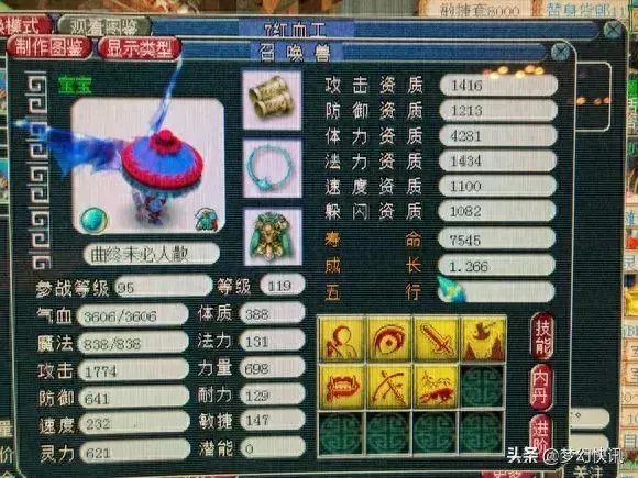 梦幻藏宝阁宝宝技能位置(梦幻西游藏宝阁上的宝宝技能位置)