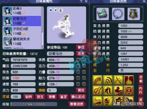 梦幻西游宝宝预览表(梦幻60级带什么宝宝)插图12 梦幻西游宝宝预览表(梦幻60级带什么宝宝)插图12