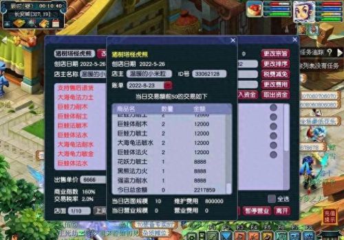 梦幻西游店铺基础运营资金(梦幻西游开店基础营业费)插图3 梦幻西游店铺基础运营资金(梦幻西游开店基础营业费)插图3