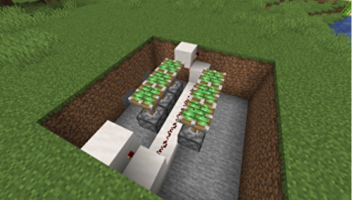 我的世界自动门(红石自动隐藏门)插图11