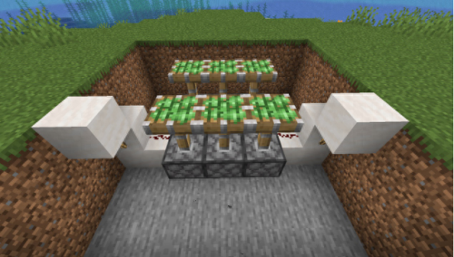 我的世界自动门(红石自动隐藏门)插图10