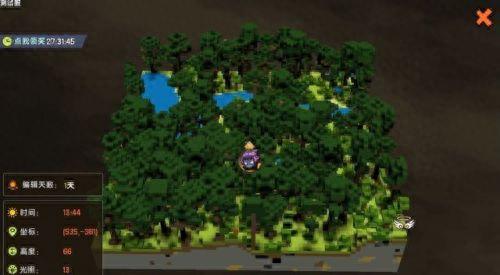 迷你世界雨林神庙怎么找(雨林神庙位置在哪里)插图1