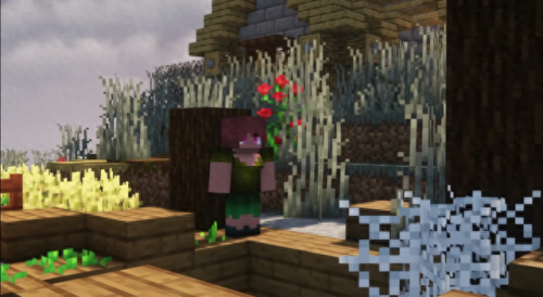 我的世界怎么生孩子(mc小姐姐秒变孕妇)插图1