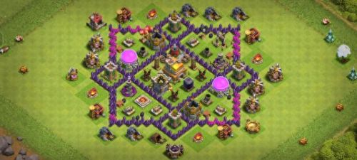 部落冲突7本布局(部落冲突7本最佳布局)插图1