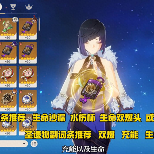 夜兰圣遗物推荐(夜兰圣遗物在哪刷)插图2 夜兰圣遗物推荐(夜兰圣遗物在哪刷)插图2