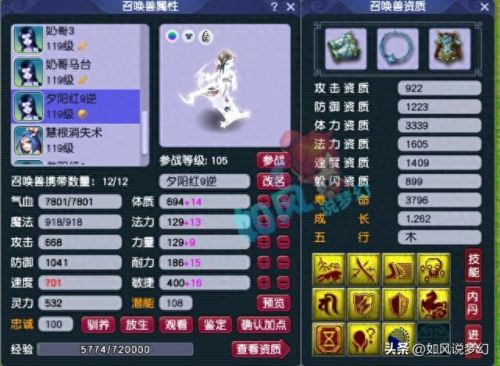 梦幻西游宝宝预览表(梦幻60级带什么宝宝)插图10 梦幻西游宝宝预览表(梦幻60级带什么宝宝)插图10