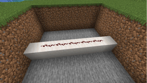 我的世界自动门(红石自动隐藏门)插图5