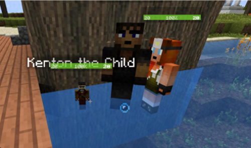 我的世界怎么生孩子(mc小姐姐秒变孕妇)插图4