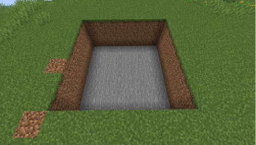 我的世界自动门(红石自动隐藏门)插图3