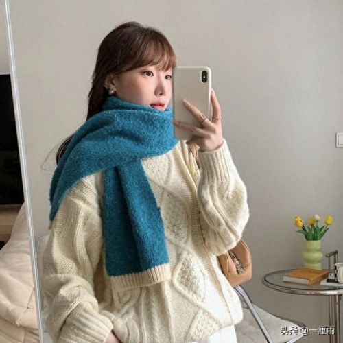 围脖的围法(女士围脖100款)插图6 围脖的围法(女士围脖100款)插图6