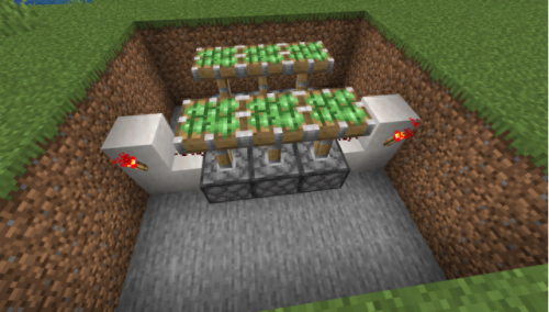 我的世界自动门(红石自动隐藏门)插图9