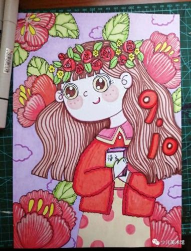 庆祝教师节儿童画(一二三四年级最简单的感恩手抄报)插图23