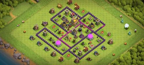 部落冲突7本布局(部落冲突7本最佳布局)插图