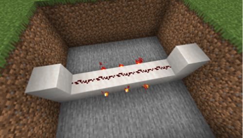 我的世界自动门(红石自动隐藏门)插图7