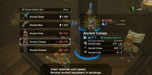 塞尔达传说荒野之息古代武器会坏吗(塞尔达十大必装武器)插图5 塞尔达传说荒野之息古代武器会坏吗(塞尔达十大必装武器)插图5