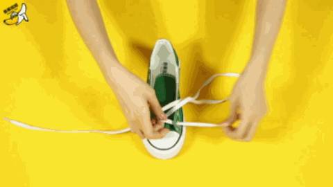 帆布鞋鞋带的系法图解(十二种系鞋法)插图8 帆布鞋鞋带的系法图解(十二种系鞋法)插图8