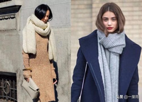 围脖的围法(女士围脖100款)插图2 围脖的围法(女士围脖100款)插图2