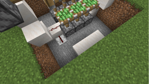 我的世界自动门(红石自动隐藏门)插图25