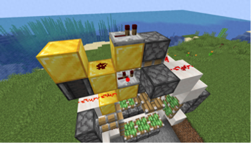 我的世界自动门(红石自动隐藏门)插图24