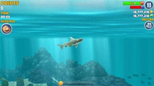 饥饿鲨进化最新破解版(无限金币版和无限钻石版游戏)