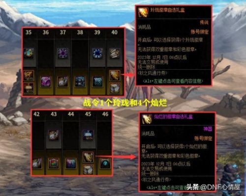 dnf天界徽章有什么用(地下城新版天界徽章)插图5