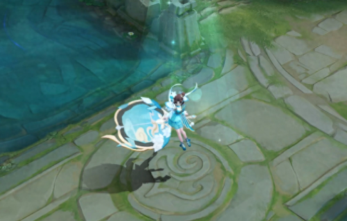 小乔青蛇皮肤特效(小乔青蛇皮肤最高特效)插图4