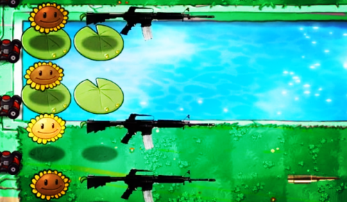 植物大战僵尸魔幻版(五弱植物vs五弱僵尸)插图2