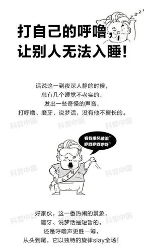 人为什么不会被自己的呼噜声吵醒(刚入睡听到自己打鼾)插图 人为什么不会被自己的呼噜声吵醒(刚入睡听到自己打鼾)插图