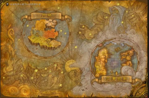 魔兽世界地图(魔兽东部王国地图)插图1