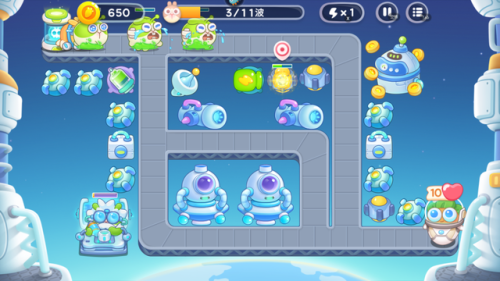 保卫萝卜挑战45关攻略(保卫萝卜2升级方法)插图2