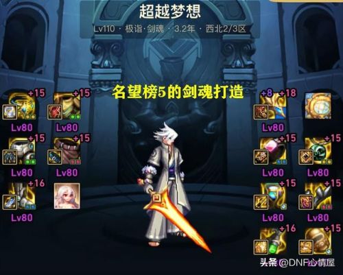 dnf剑魂吧(2023dnf剑魂110平民装备搭配)插图1