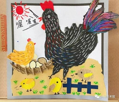 拼接械画(同色系物品拼接画)插图