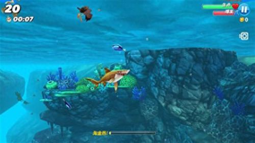 饥饿鲨破解版(无限金币版和无限钻石版游戏)