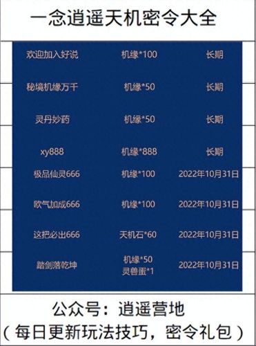 一年逍遥本命法宝外观(一念逍遥本命法宝名字)