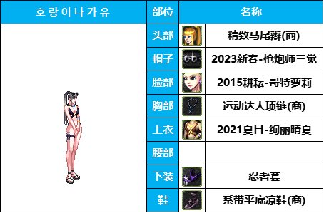 dnf女枪十大最美时装套(女枪好看的时装搭配)插图28