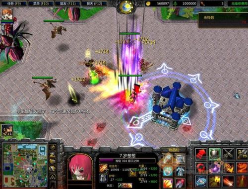 魔兽rpg防守地图排行(魔兽四个角一直出兵的图)插图