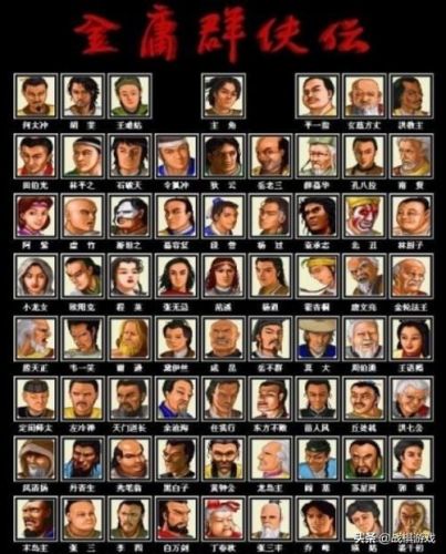 金庸群侠传1(dos金庸群侠传人物属性)