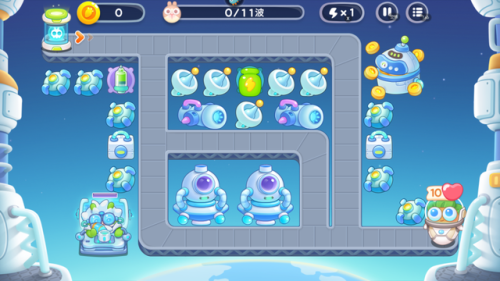 保卫萝卜挑战45关攻略(保卫萝卜2升级方法)插图1